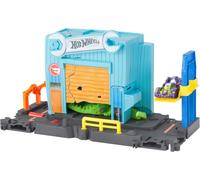 Playset HOT WHEELS Garage dell'Alligatore CON 1 AUTO Originale FNB06