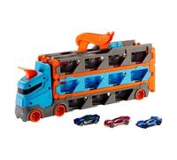 Playset Mattel HOT WHEELS Camion 2 in 1 Trasportatore e Pista Assortito, modello