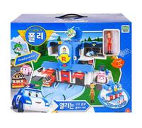 Playset Robocar Poli Headquarters Transforming Rescue Center / Nessuna tariff...