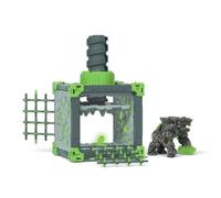 Playset Schleich Eldrador BattleCave Marteleur di Pietra Cristallo Trasparente