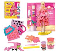 PLAYSET SFILATA DI MODA BARBIE DESIGNER CON ACCESSORI E PUPAZZI INCLUSI