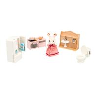 Playset Sylvanian Families 5449 Le set d ameublement cosy cottage et maman lapin chocolat
