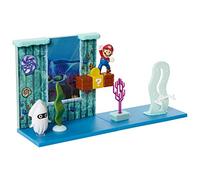 Nintendo super mario playset underwater con personaggo articolato 6 cm