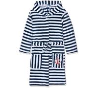 PLAYSHOES Accappatoio 'Maritim' blu / bianco, Taglia 146-152