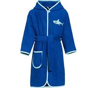 Playshoes Accappatoio In Spugna Per Bambini, Unisex - Bambini e ragazzi, Hai, 122-128