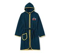 Playshoes Accappatoio In Spugna Per Bambini, Unisex - Bambini e ragazzi, Vigili Del Fuoco, 110-116