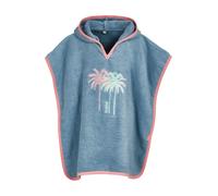 PLAYSHOES Accappatoio 'Palmen' blu colomba / menta / lampone / bianco Bambini - Bimba - Ragazza (taglie 140-176) - Abbigliamento - Intimo PLAYSHOES 122-128