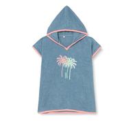 Playshoes Badeponcho, Accappatoio Bambini Unisex, Palmen, L