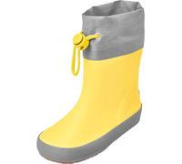 Playshoes Barfuß Regenstiefel, stivali da pioggia unisex, per bambini, giallo, 25 EU