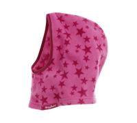Playshoes Passamontagna In Pile, Cappello invernale Unisex - Bambini e ragazzi, Stelle Rosa, Taglia unica