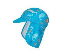 PLAYSHOES Berretto 'Sea Animals' blu cielo / arancione / bianco Bambini PLAYSHOES 51