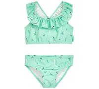 Playshoes Bikini a Due Pezzi per Bambina, tavola da Surf Color Menta, 146/152 cm
