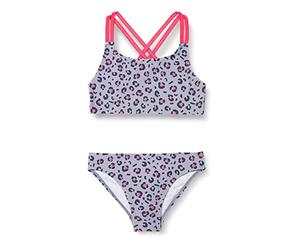 Playshoes Bikini con protezione UV Bambine e ragazze, Leone Grigio, 146-152