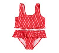 PLAYSHOES Girls BIKINI, colore rosso a pois - Gr. 86/92