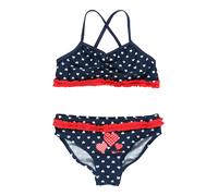 PLAYSHOES Bikini 'Schwäne' blu / rosso / bianco Bambini PLAYSHOES 98-104 blu / rosso / bianco