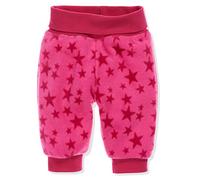 Playshoes Bloomer in Pile, Pantaloni per Bambini Unisex - Bambini e Ragazzi, Stelle Rosa, 74