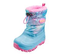 PLAYSHOES Boots da neve 'Regenbogen' blu chiaro / verde chiaro / lilla / rosa Bambini PLAYSHOES 22-23 blu chiaro / verde chiaro / lilla / rosa