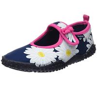 Playshoes Calzature da Mare con Protezione UV Margherite, Scarpe da Acqua Unisex - Bambini e ragazzi, Blu (Marine 11), 20/21 EU
