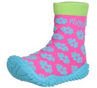 Playshoes Calzini Aqua Unisex - Bambini e ragazzi, Multicolore (Fiori), 24/25 EU