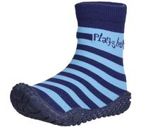 Playshoes Calzini Aqua, Calzini Aqua Unisex - Bambini e ragazzi, Strisce Blue Marino, 20/21 EU