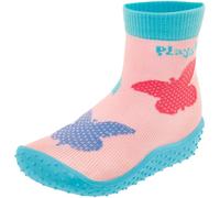 Playshoes Calzini Aqua Unisex - Bambini e ragazzi, Rosa (Farfalle), 26/27 EU