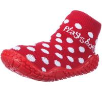 Playshoes Calzini da Mare con Protezione UV Pois Scarpe da Acqua da Unisex - Bambini e ragazzi, Rosso (Red 8), 24/25 EU