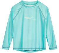 Playshoes Camicia antiruggine Unisex a Manica Lunga per Bambini, squalo Turchese Lungo, 98-104
