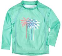 Playshoes Camicia antiruggine Unisex per Bambini a Manica Lunga, con Palme Lunghe Color Menta, 98-104