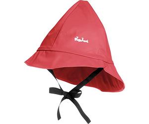 Playshoes Cappello Antipioggia Foderato, indumenti antipioggia per cappelli antipioggia antivento e impermeabili Unisex - Bambini e ragazzi, Fodera In Cotone Rosso, 49