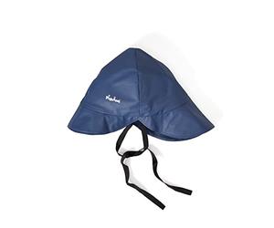 Playshoes Cappello Antipioggia Foderato, indumenti antipioggia per cappelli antipioggia antivento e impermeabili Unisex - Bambini e ragazzi, Fodera In Cotone Marino, 53