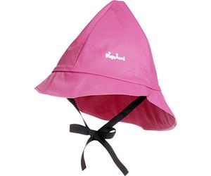 Playshoes Cappello Antipioggia Foderato, indumenti antipioggia per cappelli antipioggia antivento e impermeabili Unisex - Bambini e ragazzi, Fodera In Cotone Rosa, 47