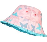 Playshoes Cappello Da Sole Con Protezione Uv, Copricapo con cuffia da bagno Bambine e ragazze, Farfalle, 55