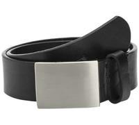 Playshoes Cintura Di Pelle, Cintura per bambini Unisex - Bambini e ragazzi, Nero Larghezza 30 Mm, 70