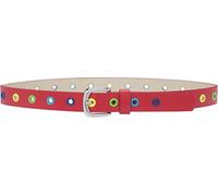 Playshoes Cintura In Pu, Cintura per bambini Unisex - Bambini e ragazzi, Rosso, 75