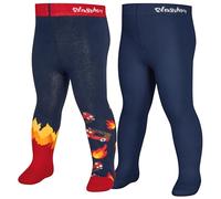 Playshoes Collant Unisex - Bambini e ragazzi, Set Da 2 Dei Vigili Del Fuoco, 98-104