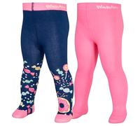 Playshoes Collant Unisex - Bambini e ragazzi, Set Di 2 Caramelle, 110-116