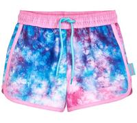 Playshoes Costume da Bagno per Bambina, Pantaloncini da Surf, Tie-Dye, 98-104