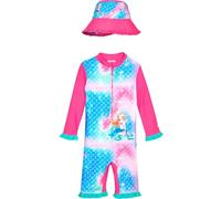Playshoes Costume Intero a Maniche Lunghe e Cappello da Sole con Protezione UV 50+, Protezione Solare