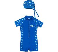Playshoes Costume Intero e Bandana con Protezione UV 50+, Costume da Bagno