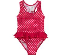PLAYSHOES Costume intero 'PUNKTE' rosso / bianco Bambini PLAYSHOES 134-140 rosso / bianco