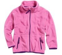 Playshoes Fleece-Jacke, Giacca in Pile Unisex - Bambini e ragazzi, Rosa, 80