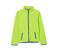 Playshoes Fleece-Jacke, Giacca in Pile Unisex - Bambini e ragazzi, Verde, 116