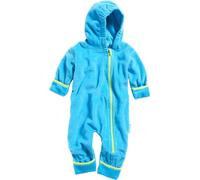 Playshoes Tuta in pile, Tuta Unisex - Bambini e ragazzi, blu acqua, 74