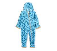 Playshoes Fleece-Overall, Tuta in Pile Unisex - Bambini e ragazzi, Turchese (Arrows), 68