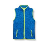 PLAYSHOES Gilet blu reale / lime, Taglia 98