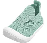 Playshoes Freizeitschuh - Scarpe da Ginnastica Bambini Unisex, Mint Strick,