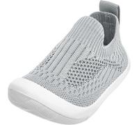 Playshoes Freizeitschuh, Scarpe da Ginnastica Unisex-Bambini, Grau Strick, 24 EU