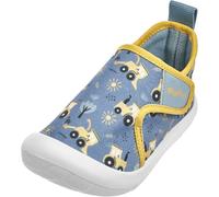 Playshoes Freizeitschuh, Scarpe da Ginnastica Unisex-Bambini, Marine Baustelle, 24 EU