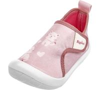 Playshoes Freizeitschuh, Scarpe da Ginnastica Unisex-Bambini, Rosa Katze, 24 EU