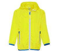 Playshoes Giacca Antipioggia Pieghevole, Unisex - Bambini e ragazzi, Giallo Neon, 116